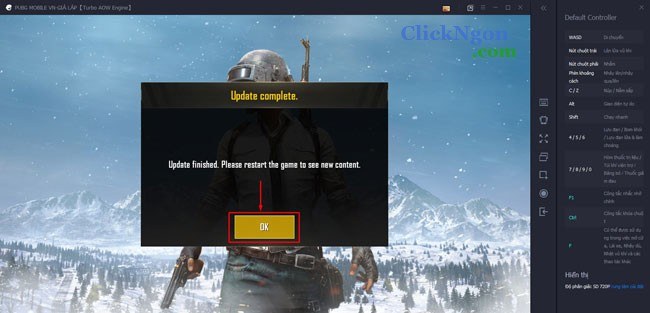 cách chơi game PUBG mobile trên máy tính pc