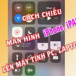 chiếu màn hình ios iphone lên máy tính, macbook