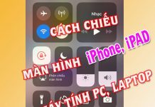 Cách Chiếu Màn Hình Điện Thoại iPhone Lên Máy Tính PC, Laptop chiếu màn hình ios iphone lên máy tính, macbook