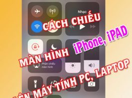 Cách Chiếu Màn Hình Điện Thoại iPhone Lên Máy Tính PC, Laptop chiếu màn hình ios iphone lên máy tính, macbook