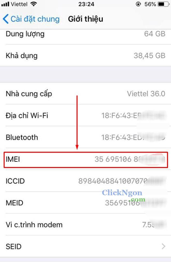 check imei iphone apple