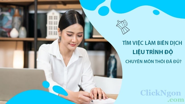 tìm việc làm biên dịch viên