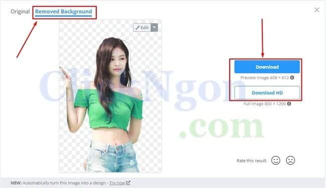 Removebg - Xóa nền, xóa background online miễn phí