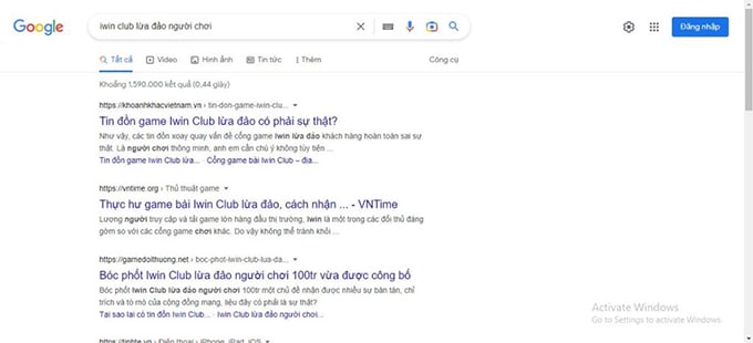 Những tin đồn Iwin club lừa đảo 1