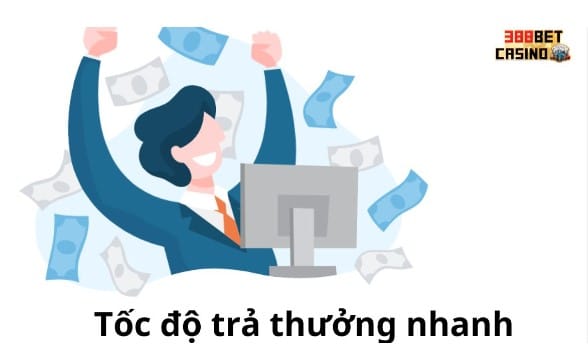 Tốc độ trả thưởng game cá cược thể thao ảo 388Bet và BK8